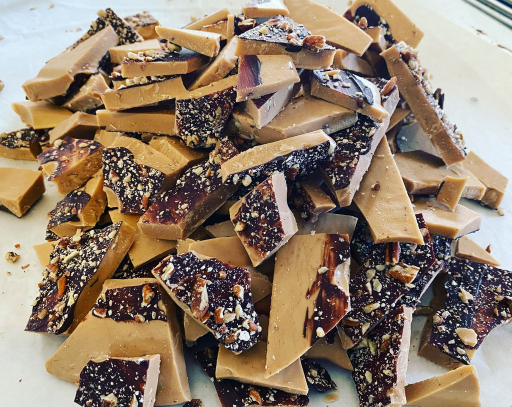 Dark Chocolate-Pecan-Sea Salt / 1 Pound Bag
