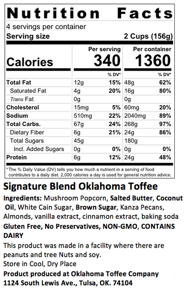 Signature Blend Gourmet Popcorn | 1 Gallon